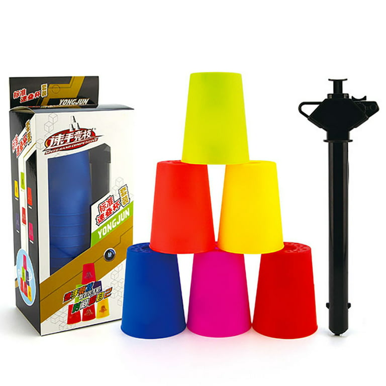 Speed Stacks Sport Stacking Cups Assorted Color (12-Cup Set)_Sport