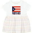 thumbnail image 3 of Inktastic Puerto Rico Flag & Name Girls Baby Dress, 3 of 5