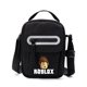 thumbnail image 4 of ROBLOX-Bolso cuadrado pequeño de cuatro colores para mujer, bolso de hombro de lona informal, bolso de mensajero de tendencia con cremallera, bolso cuadrado pequeño con cremallera, 4 of 4