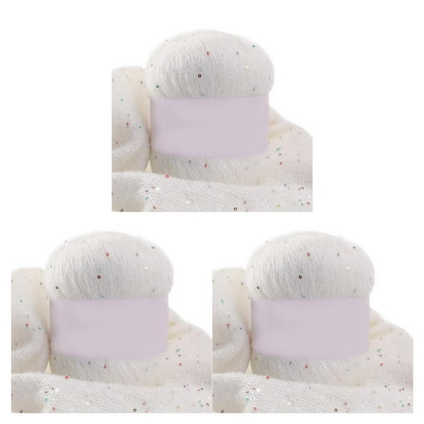 Moyic Cárdigan tejido de 50g, hilo de 3 hebras, bufanda tejida a mano, suéter, gorro, boina, chal de hilo, suministros de tejer para el hogar Type1 NO1 Moyic CBP164113