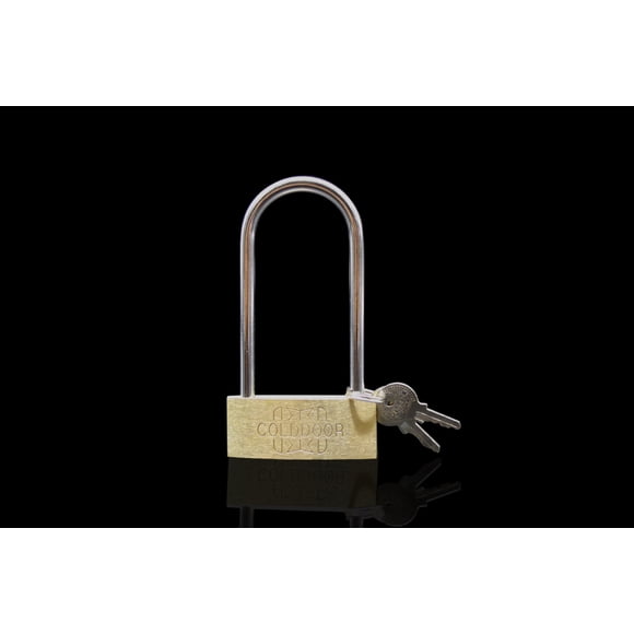 GOLD DOOR candado de cobre de apertura mutua candado independiente candado de cobre de viga larga y delgada cabeza de bloqueo candado de cobre que se puede abrir