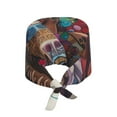 thumbnail image 2 of Gaeub Fantasy Colorful Beast Print Cleaning Working Cap,Unisex Scrub Cap Nurse Hat,No-Slip Scrub Cap for Men & Women, 2 of 7