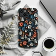 thumbnail image 6 of Cute Ghost & Floral Halloween Phone Case, Whimsical Autumn Protective Phone Cover, Gift for iPhone 16 15 14 13 12 11 Pro Plus Mini, 6 of 6
