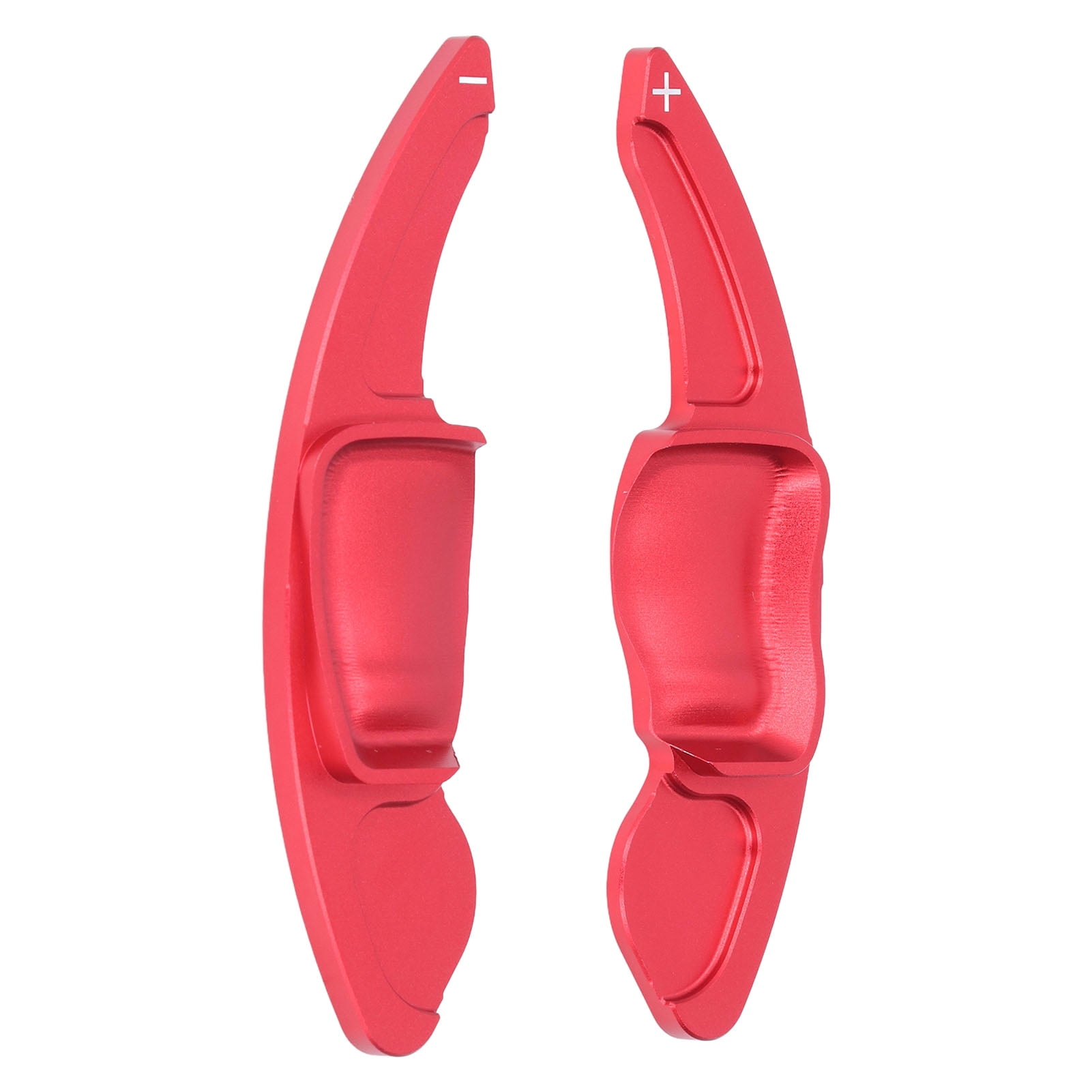 Palettes De Changement De Vitesse Au Volant Cocoarm - Alliage Aluminium, Finition Mate Rouge - Pour Audi A3/A4/A5 Etc.
