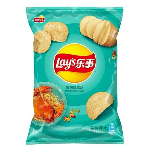 Lay's Potato Chips Fried Crab Flavor