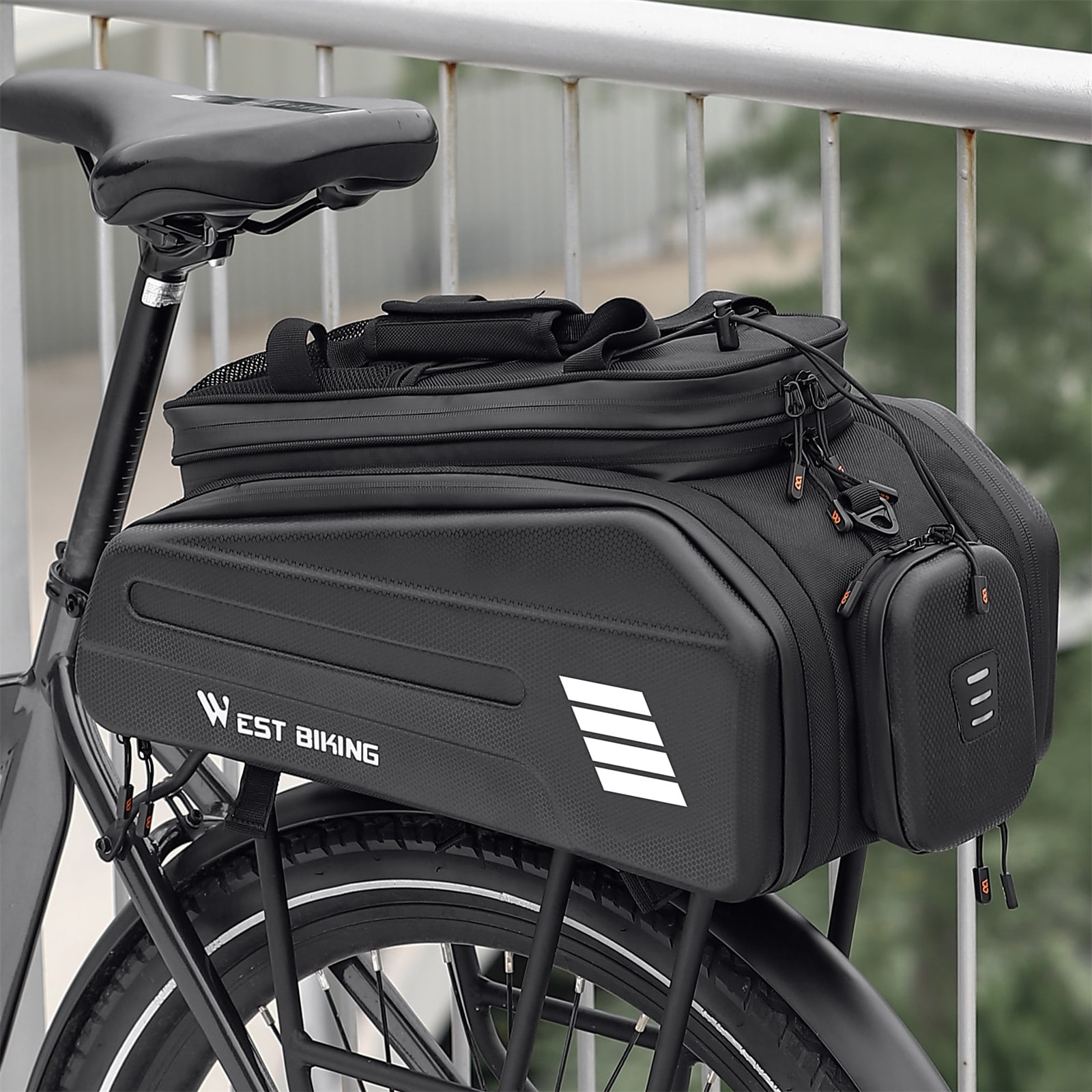 Sac de Siège Arrière pour Vélo Électrique Sac de Batterie pour