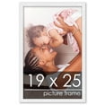 thumbnail image 1 of 19x25 Contemporary White Wood Picture Frame - UV Acrylic, Foam Board Backing, & Hanging Hardware Included!, 1 of 9