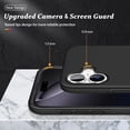 thumbnail image 6 of Entronix Protective Case Compatible with iPhone 16 Plus, Ring Holder Cover, Black, 6 of 7