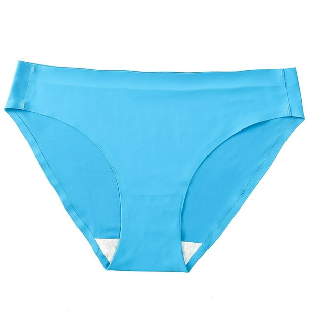 TrowBridge bragas deportivas sin costuras para mujer y nina ropa interior transpirable de seda de hielo lenceria de talla grande ropa interior acogedora Bodega Aurrera en linea