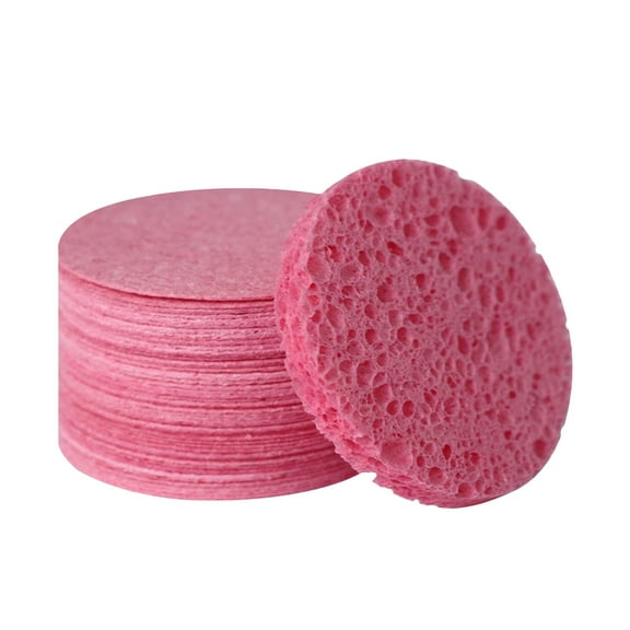 Vntub Clearance Under 5 Beauty Tools 30Pc Turmeric Cleansing Face Pads,Natural Compressed Facial Sponges,Exfoliating Cleansing Sponge, Facial Cleansing For Exfoliating Skin Or Makeup Residues