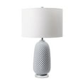 thumbnail image 2 of nuLOOM Columbus 26" Glass Table Lamp, 26" H x 15" W x 15" D, Gray, 2 of 3