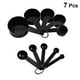 thumbnail image 2 of 10pcs Measuring Spoons Set Plastic Measure Spoon With Scale Kitchen Tool For Liquid Spice Powder (black), 2 of 3