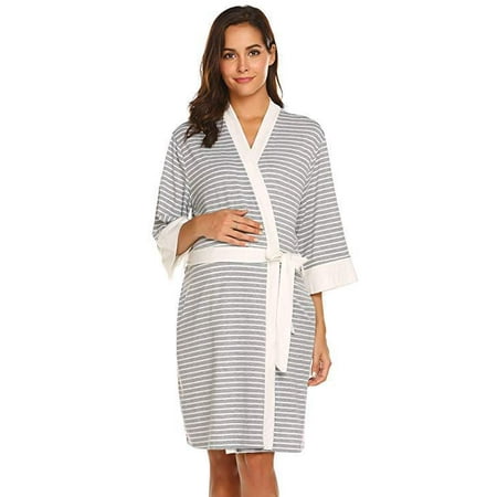 

Ontno Nursing Robe Childbirth Maternity Monthly Clothes Cotton Maternity Pajamas Thin Section Postpartum Casual Clothes Nursing Clothes Nursing Clothes S-2xl