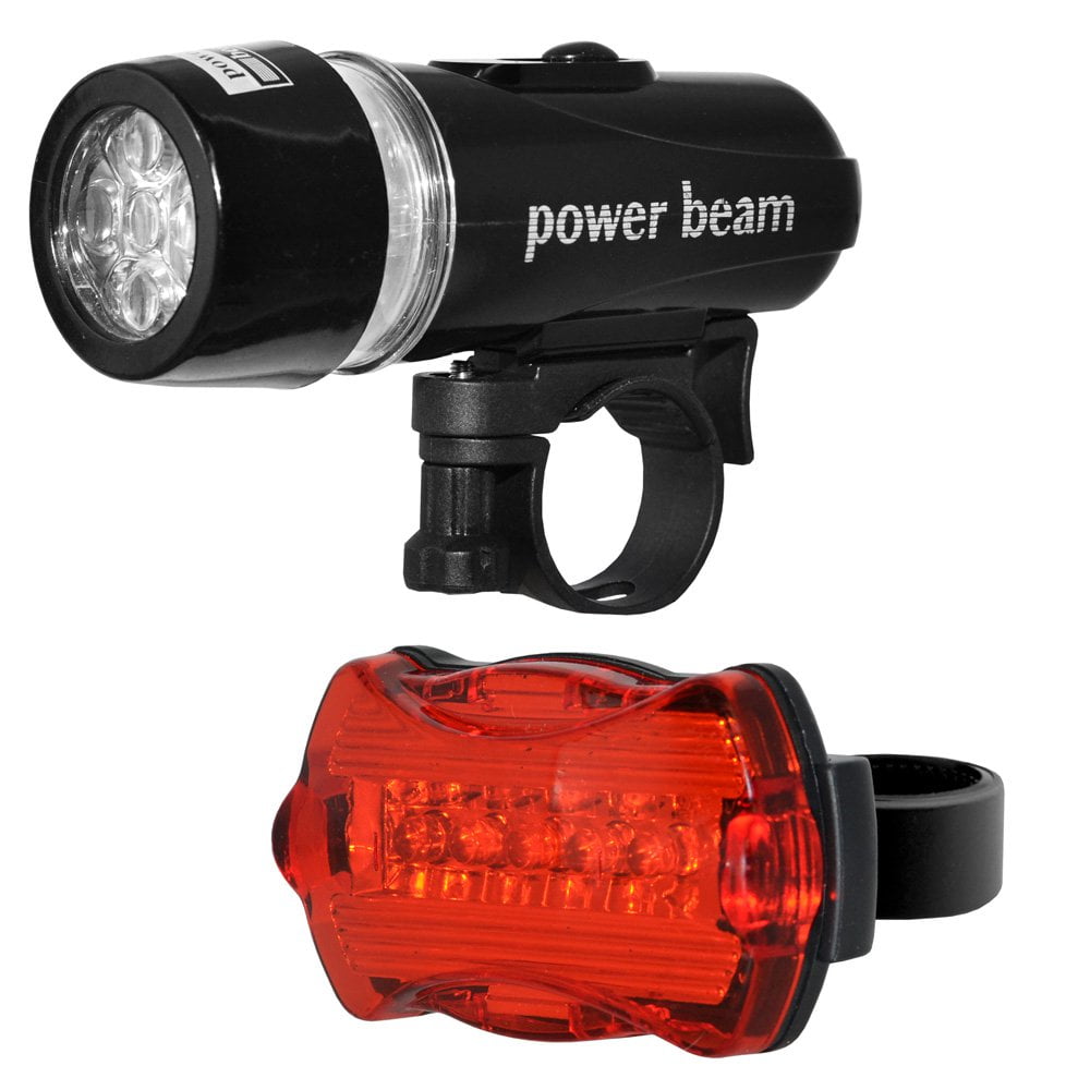Rear Safety Waterproof Flashlight C.B 5 LED Lamp Bike Bicycle Front Head Light 