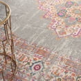 thumbnail image 3 of Nourison Passion Vintage Bordered Grey Area Rug, 3 of 13
