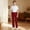 1280Wine3077, variant on HAYIMI Toddler Pants Girls Boys Zipper Pants Kids Dress Pants High Stretchy With Pockets Leisure Solid Color Daily Casual Trousers Slacks