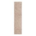 thumbnail image 3 of Unique Loom Trellis Shag Collection Area Rug - Ruth (2' 7" x 12' Runner Light Brown/Ivory), 3 of 11
