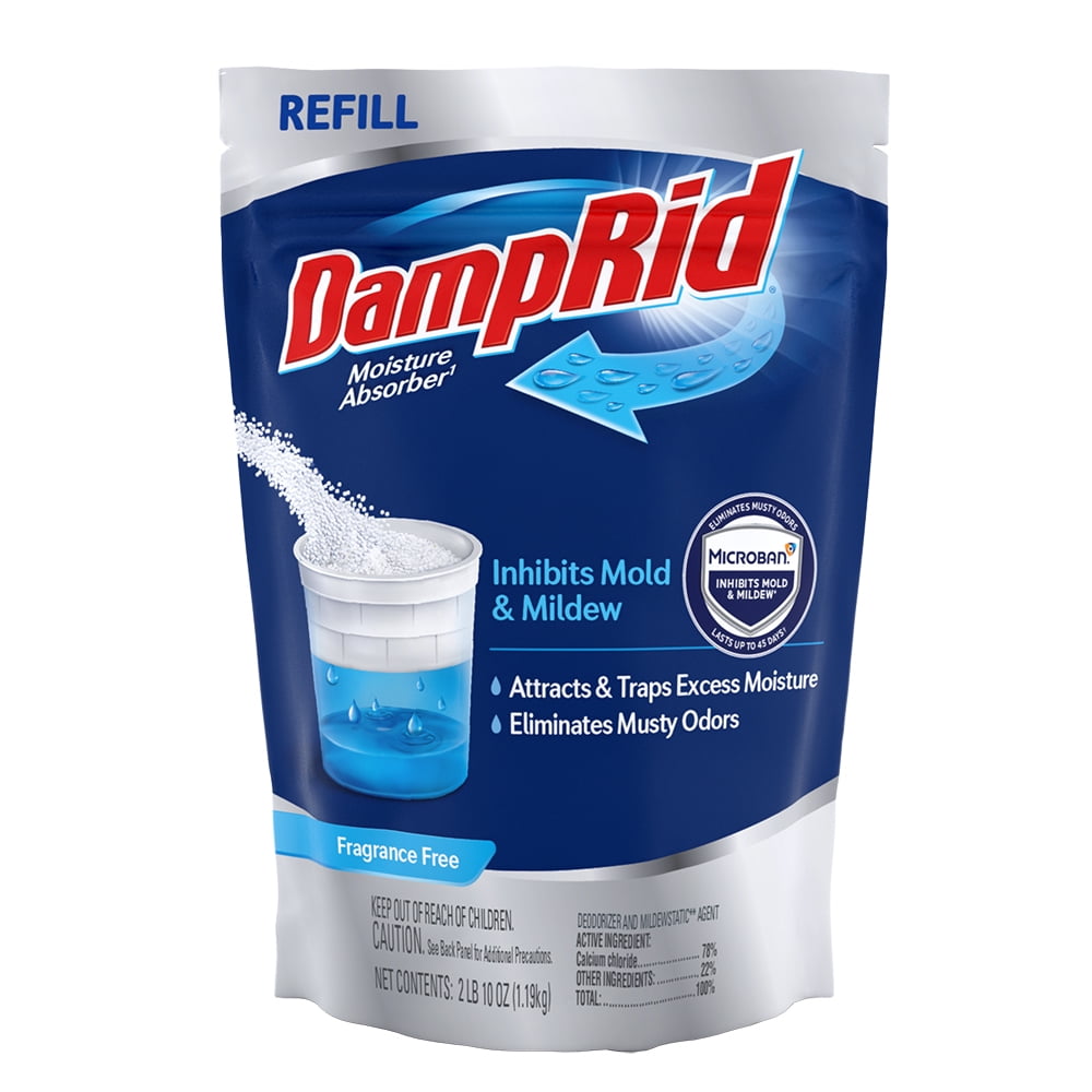 DampRid Moisture Absorber 42 oz Refill Bag, Fragrance Free