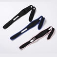 thumbnail image 3 of Seitruly Correa de barbilla de goma, portátil, elástica, tamaño libre, Universal, Unisex, fijación de Hotel, correas antironquidos, Suministros de ortodoncia Negro, 3 of 6