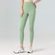 thumbnail image 5 of Gibobby Pantalones de yoga Pantalones de yoga de cintura alta para ejercicio de levantamiento de cadera para mujer(Verde， XXL), 5 of 5