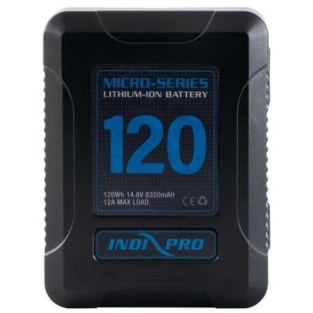 UPC: 0651748820537 | IndiPRO Micro-Series 120Wh V-Mount Li-Ion Battery