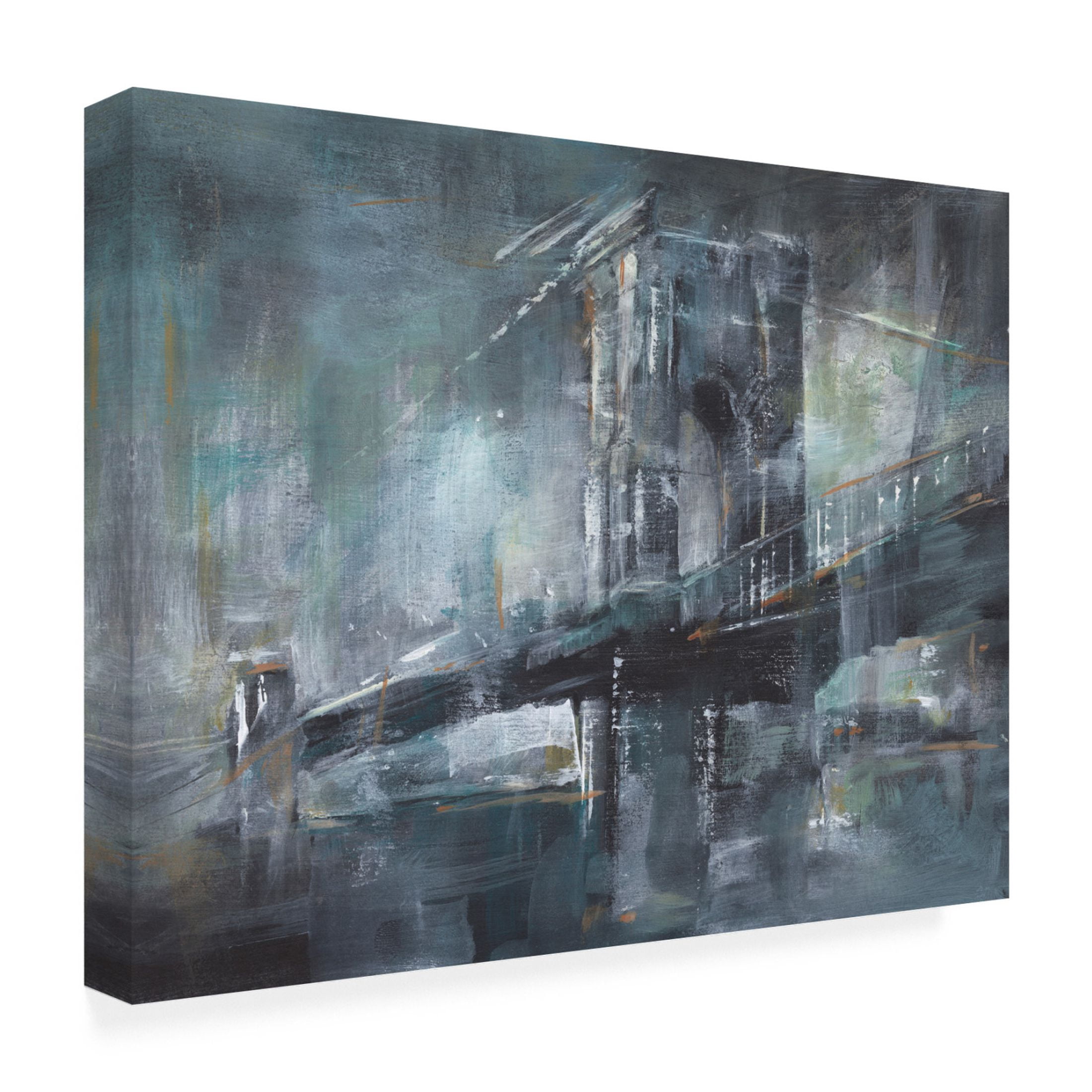 Trademark Fine Art Ethan Harper Illuminated Crossing I Canvas Wall Art
