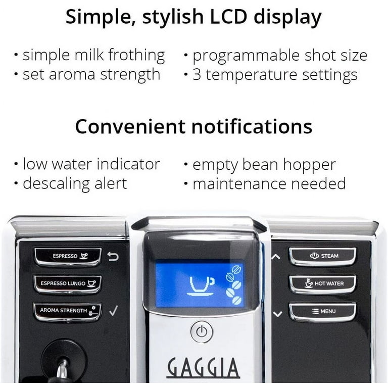 Gaggia Anima Prestige - One touch coffee machine, all in one