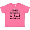 thumbnail image 3 of Inktastic Blessed and Loved Baby Girl Girls Baby T-Shirt, 3 of 5