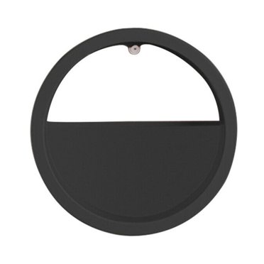 Flower Hanging Round Basket Bonsai Wall Hydroponic Planter Pot with Light Tube