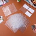 thumbnail image 3 of Phenofice 50pcs Card Sleeves Transparent PP Highly Clear for Storing Baseball Cards, 3 of 8