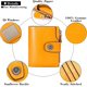 thumbnail image 5 of Cartera Pequeña de Piel Auténtica para Mujer Bloqueo RFID Color Amarillo CHAO, 5 of 5
