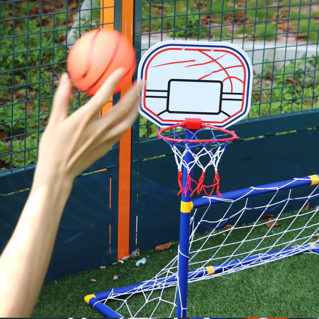 CEORPER Outdoor Basketball and Football combination is Convenient to Carry and Entertain