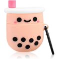 thumbnail image 1 of Cartoon AirPods Case Cover, Cute Cases Compatible with Apple AirPods 2nd 1st Generation, Kawaii Soft Silicone Protective Cover for Airpod 2/1 with Key, 1 of 4