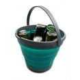 thumbnail image 6 of SAMMART 10L (2.6 Gallon) Collapsible Plastic Bucket - Foldable Round Tub - Portable Fishing Water Pail - Space Saving Outdoor Waterpot, Size 33cm Dia, 6 of 7