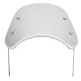 thumbnail image 2 of Ouitble Parabrisas de Motocicleta, 21 cm/8,27 Pulgadas, Impermeable, Universal, Parabrisas de Motocicleta, Deflector de Viento para Motocicleta(Silver), 2 of 5