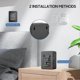thumbnail image 2 of 5 In 1 Air Quality Monitor Tvoc Hcho Temperature Humidity Co2 Meter, Usb Rechargeable Co2 Detector, 2 of 5