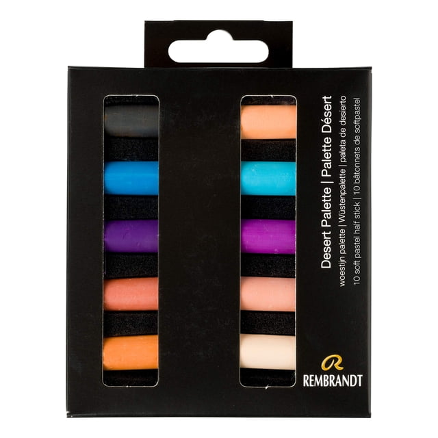 Set de pasteles suaves Rembrandt de 10 piezas, colores Southwest Desert