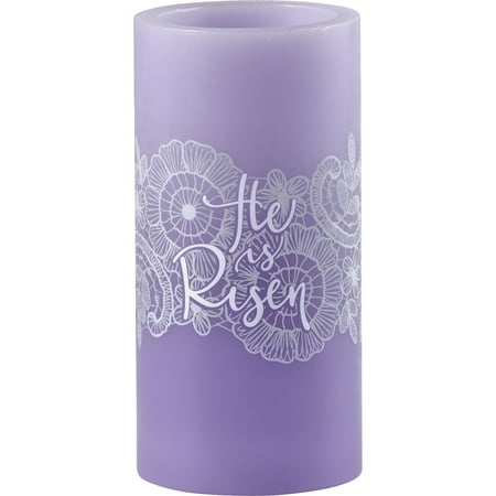 Precious Moments He Is Risen Large Battery Operated Flameless Candle