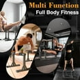 thumbnail image 3 of 12" Wooden Parallettes Bars, 600LBS Heavy Duty Dip Bars with Non-Slip Handles, Rock-Free Calisthenics Equipment for Handstands, L-Sits, Gymnastics & Home Gym Strength Training, 3 of 7