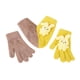 thumbnail image 2 of Guantes de invierno, mitones de nailon, guantes a juego para parejas, mitones cálidos y acogedores con forma de corazón. Amarillo caqui, 2 of 9