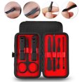 thumbnail image 1 of Muyoka Littleduckling Set de manicura Cuidado personal Kit de cortaúñas portátil Manicura de lujo 7 en 1 Set de pedicura profesional Kit de aseo Regalo para hombres Marido Novio Padres Mujeres Anciano Muyoka Hogar, 1 of 7