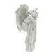 thumbnail image 1 of Figura de ángel de resina tallada a mano para centro de mesa con marco de puerta de ángel Ángel derecho, 1 of 9