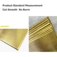 thumbnail image 5 of Copper sheet, brass sheet, 1 piece, metal foil plate, copper metal sheet, craft repairs, 100 mm, 5 of 5