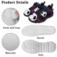 thumbnail image 5 of Uourmeti Soccer Shoes for Boys Size 12.5 Little Kid Cool Non-slip Athletic Shoes Breathable Lightweight Knitted Mesh Running Shoes Kids School Sneakers with Hook and Loops, 5 of 7