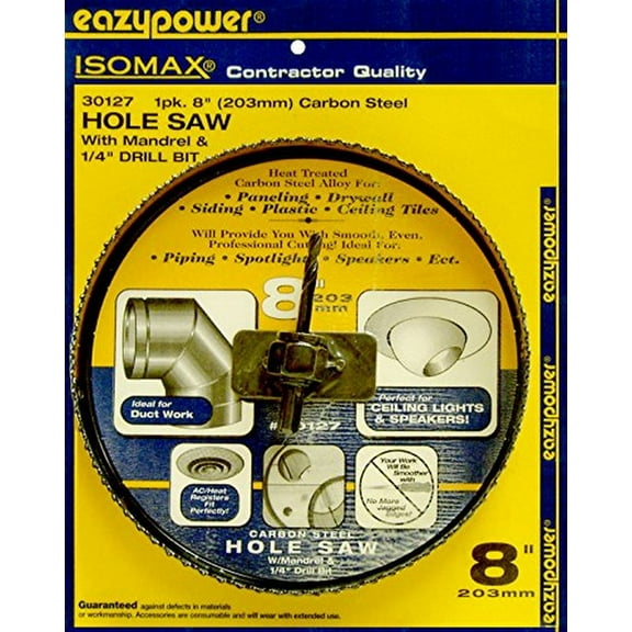 Eazypower Drill Bits 8-Inch Hole Saw