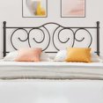 thumbnail image 4 of VECELO Metal Headboard Full Size, Victorian Style Steel Headboard for Bedroom, Easy Assembly, Black, 4 of 6
