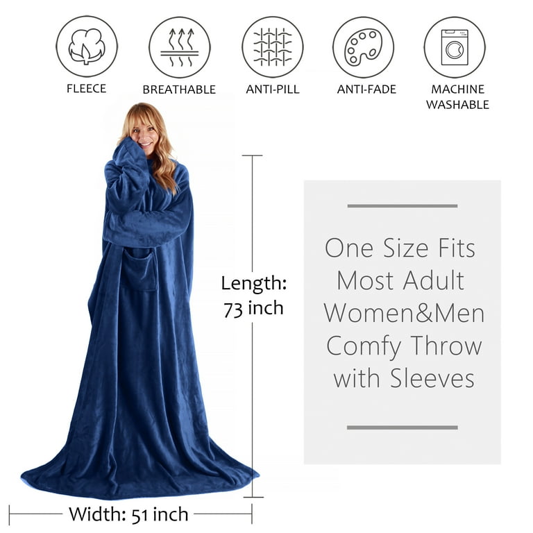 Tie blanket size for adults shop