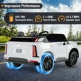 thumbnail image 5 of Infans 2 Seater Ride on Truck w/Remote Control 3 Speeds LED Lights Horn Music Story, 5 of 7