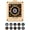 A, variant on 2027 Magnetic Fridge Mini Vinyl Music Player Box Christmas, Christmas Refrigerator Music Player with 9 Swappable Records for Party Favors & Stocking Stuffers,Style P