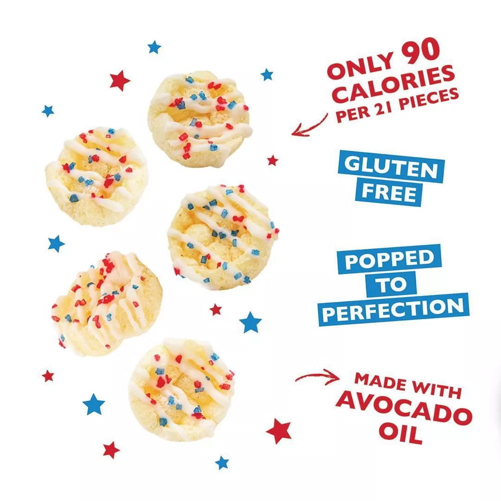 Drizzilicious USA 250 Birthday Cake Mini Rice Cakes, 4 oz